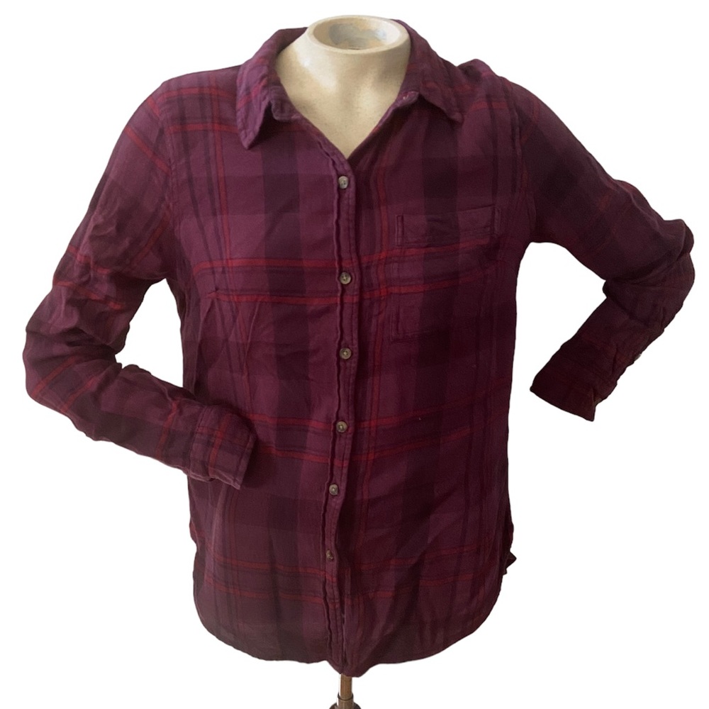 Lucky Brand flannel button up shirt